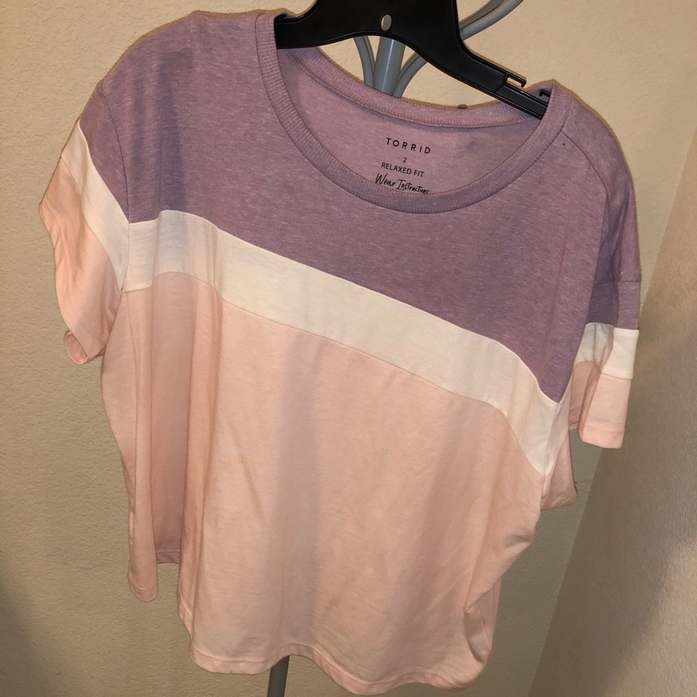 Color block tee